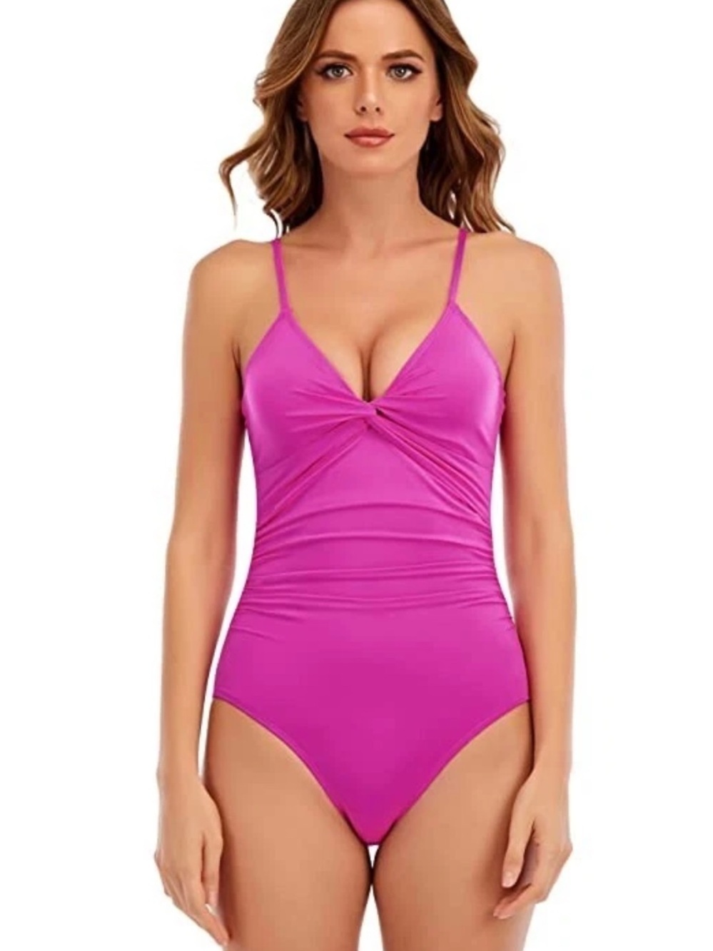 Lucky Brand swimsuit pink one piece
